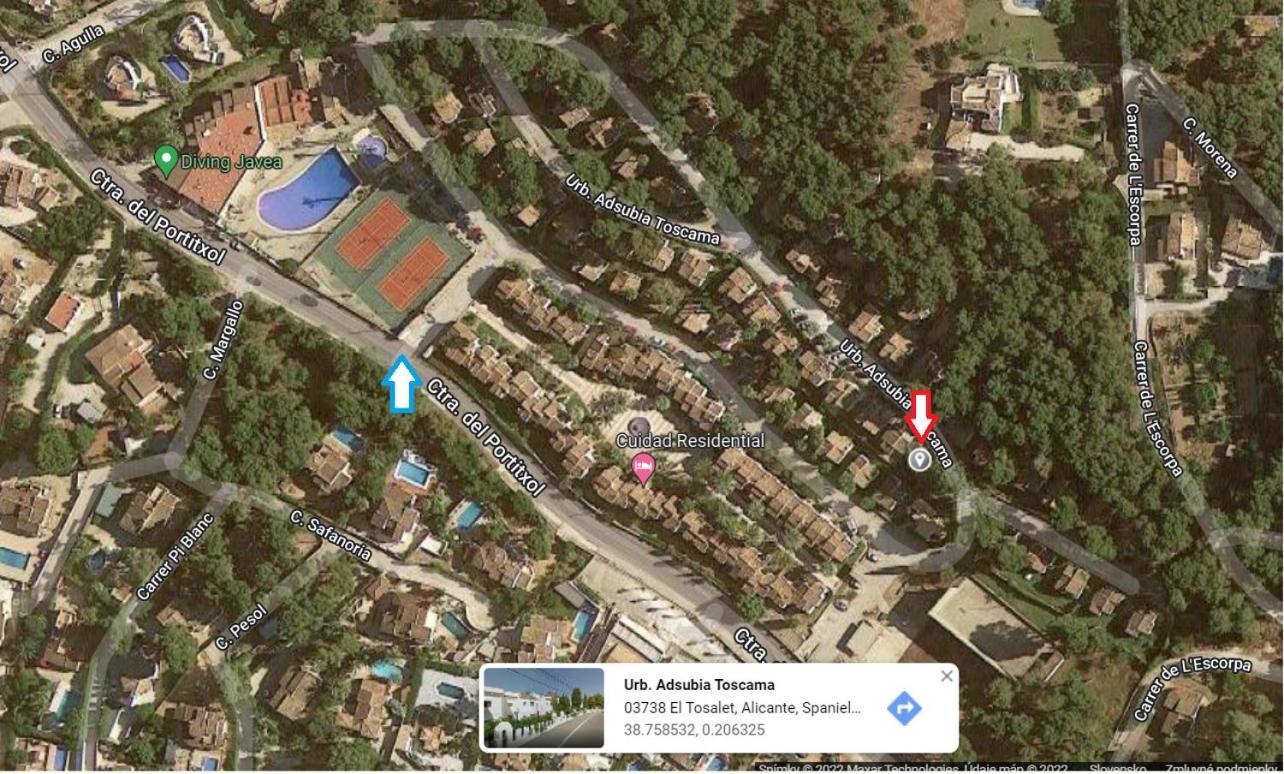 Villa Adriana V Rezidencii Toscamar 哈维亚 外观 照片